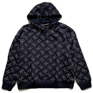 Tommy Hilfiger Women's Oversized Logo Fleece Hoodie Size: XL